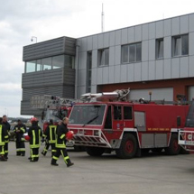 Port Lotniczy – Budynek Straży Pożarnej